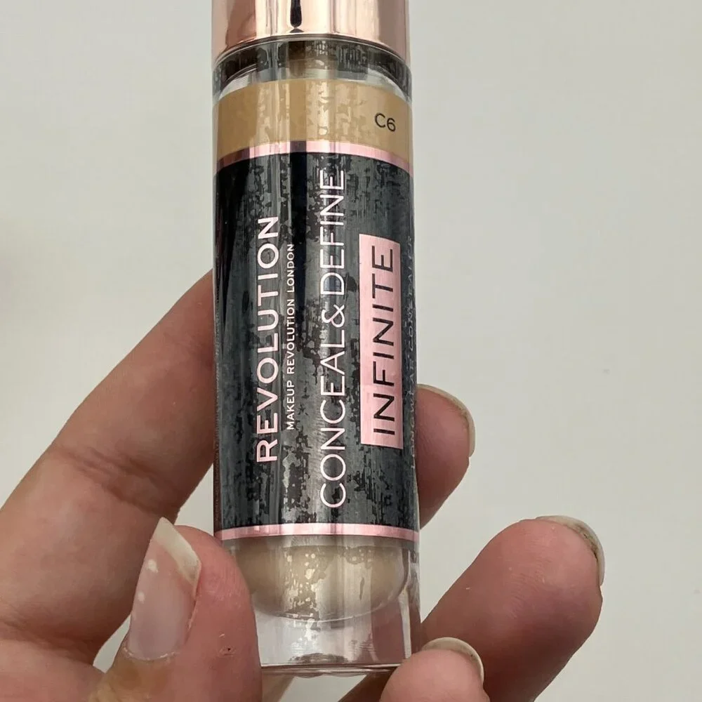 Lot of 3 Revolution Conceal & Define Infinite Concealer C7 16HR Wear Creaseproof